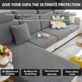 Disayu Sofa Couch Cover Stretch Washable Slipcover Beige Large Double Seat by Deal US