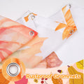 LSYDCARM Thanksgiving Fall Shower Curtain Pumpkin Maple Leaf 12 Hooks Polyester by Deal US