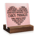 Mhfpl Social Worker Thank You Acrylic Plaque Sign 3.92x3.92x0.3 Lucency by Deal US
