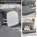 Disayu Sofa Couch Cover Stretch Washable Slipcover Beige Large Double Seat by Deal US
