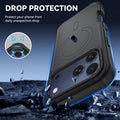 For Iphone 17 Pro Case, Magsafe, 3-Layer Heavy Duty Full-Body Cover, Military-Gr