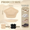 Pair Adhesive Shoe Back Cushion Pads, Reusable Back of Heel Cushion Pads for Wom