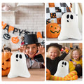 WSARZAHE Halloween Ghost Decorative Throw Pillow Flannel 11.76x7.8 Inch by Deal US