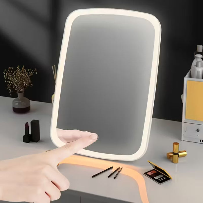 Makeup Mirror with Lights – USB Rechargeable by DailySale