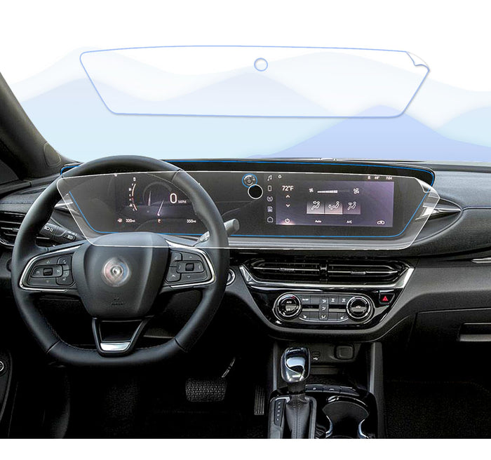 UFGDSHA Envista 2024-2025 Encore GX Avenir Matte Dashboard Screen Protector 2PCS by Deal US