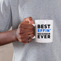 Panvola Best Effin' Neighbor Coffee Mug 11oz White Ceramic Funny by Deal US