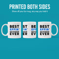 Panvola Best Effin' Neighbor Coffee Mug 11oz White Ceramic Funny by Deal US