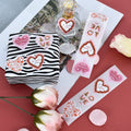 CTOHN 1500 PCS 1.5in Red Heart Stickers Self Adhesive Love Roll by Deal US