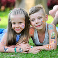 SBOBUY Ocean Animal Temporary Tattoos 10 Sheets Gold Cartoon Kids Party by Deal US