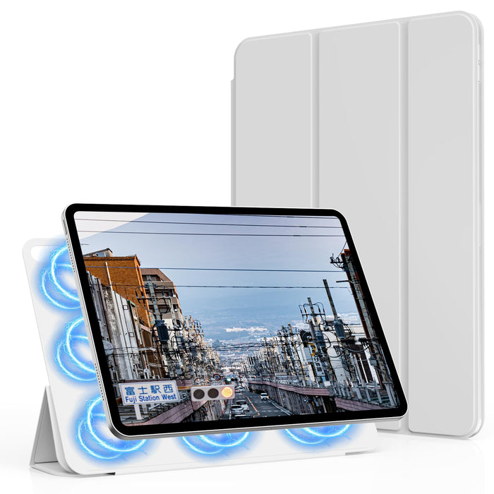 Magnetic Case for iPad (A16) 11th/10th Generation (11/10.9 Inch, 2025/2022), Sma