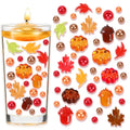 Chffcuh 130 PCS Thanksgiving Vase Fillers Fall Decor Acrylic Pumpkin Pearls by Deal US