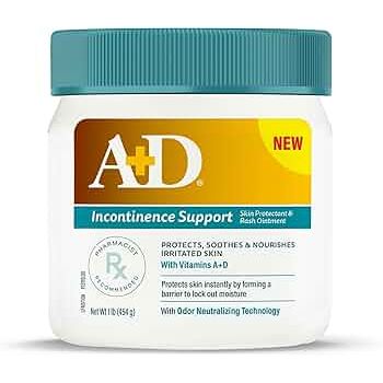 A+D Incontinence Support Skin Protectant & Rash Ointment, 16 oz by Pasteur Pharmacy
