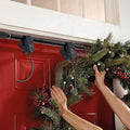 Garland Hanger Front Door Adjustable 32-39in Load 20lbs No Screws Drilling by Deal US