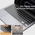 Keyboard Cover for MacBook Pro/Air (M1–M5, 13–16”)