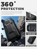 Generic Nintendo Switch 2 Carrying Case 2025 Hard Shell Black Nylon by Deal US