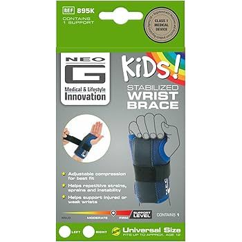 Neo G Kids Stabilized Wrist Brace for Right Hand by Pasteur Pharmacy