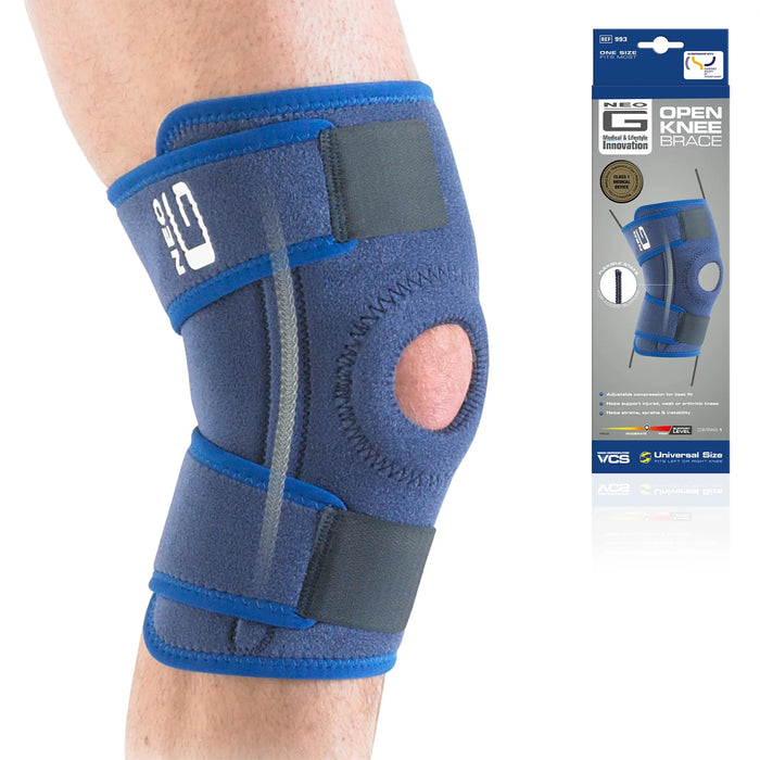 Neo G Adjustable Open Knee Support, Universal One Size (OSFA) by Pasteur Pharmacy