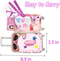 17Pcs 18 Inch Girl Doll Clothes and Accessories Doll Accessories Case Luggage by Vanessa Jane