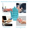Hand Massager Finger Roller for Arthritis Carpal Tunnel Pain Relief Blue by Deal US