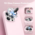 Iphone 15 Pro Max Case Silicone, Magsafe, Camera Protector + Screen Protector, S