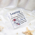 Yoxiumi Coworker Christmas Retirement Gifts Party Decorations Grey-Leaving by Deal US