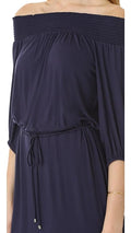 Ella Moss Womens Essential Bella Off The Shoulder Dress, Black, Size Small by Vanessa Jane