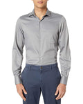 Van Heusen Mens Fitted Lux Sateen Solid Dress Shirt, Size Large by Vanessa Jane