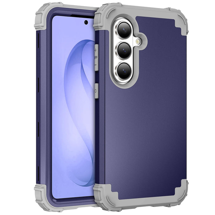 Galaxy S26 5G Case - Shockproof Hard Cover with Soft Silicone Bumper for Ultimat