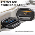 KUNSLUCK 2 Pack Steering Wheels for Nintendo Switch 2 Joy-Con Black by Deal US