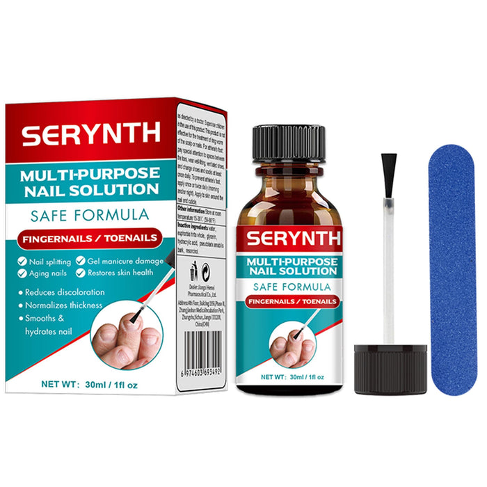 Gonnjunm Multi-Purpose Nail Solution Strengthener Growth Repair Care by Deal US