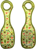 ArtOvida Fredriksson Avocado Designer Neoprene Luggage Tags, Set of 2 (New) by Price Is Right Miami