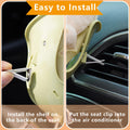 Bofiyma Car Seat for Doll 3-in-1 Vent Clip Aroma Diffuser Green 15-17cm by Deal US
