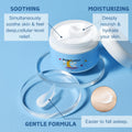 Night Moisturizer Face & Body Hydrating Cream with Lavender Scent by Deal US