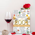 Hongshan 25th Wedding Anniversary Card for Couple Vintage hs-235 by Deal US