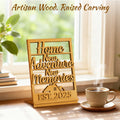 GoHoKi Housewarming Gift Farmhouse Wooden Sign Entry Table Decor New Home by Deal US