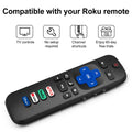 2) Replacement Remote Control Only For Roku Tv, Compatible For Tcl Roku/Hisense