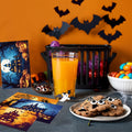 Tlenpo Halloween Postcards 32pcs 4x6in 350gsm Vintage Pumpkin Skeleton by Deal US