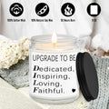 RIZOOCE Lavender Scented Wax Candle Transparent New Dad Gift 0.431lb by Deal US