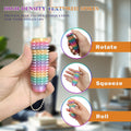 VeiDynoA Ouchies Pain Fidget Toy 3D Printed Anxiety Relief Rainbow Keychain by Deal US