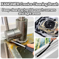 XANGNIER Hard Bristle Crevice Cleaning Brush 3 Pcs Multicolor by Deal US