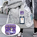 CHAONENG Funny Silly Goose Badge Reel Retractable Clip Medical Nurse Purple by Deal US