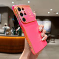 for Samsung Galaxy S25 Ultra Case for Women Girls, Cute Wave Frame Curly Shape w