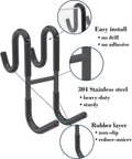 Rust-Resistant Door Mount Shower Hook – Strong Multifunctional Hanging Hook by DailySale