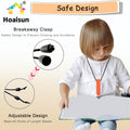 Necklaces for Sensory Kids, 8 Pack Chewy Necklace Sensory Boys and Girls with Au
