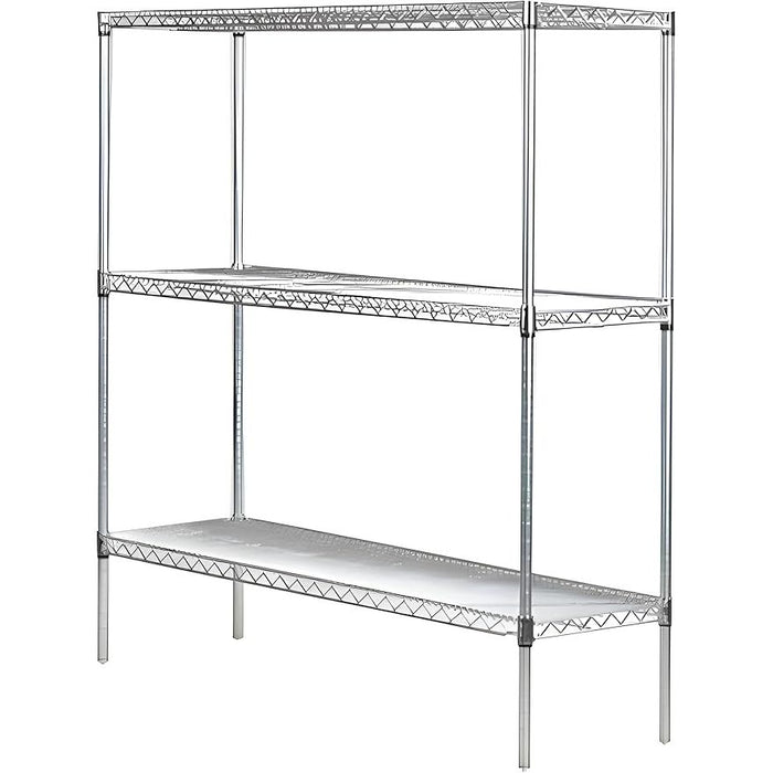 WIRE SHELF 30"x36" STAINLESS 2 CT DS by Pasteur Pharmacy