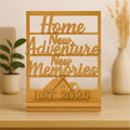 GoHoKi Housewarming Gift Farmhouse Wooden Sign Entry Table Decor New Home by Deal US