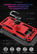 Grade Drop Impact for Samsung Galaxy S8 Plus Case 6.2 inch 360 Metal Ro