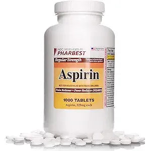 Aspirin Tabs 325Mg Phb 1000 by Pasteur Pharmacy