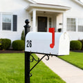 Flag Replacement Kit, Adhesive Red Mailbox Flag Mail Box Flags Replacement for W
