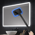 POPDA Car Windshield Cleaner Tool Detachable Handle 5 Pads 30ml Sprayer by Deal US